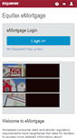Mobile Screenshot of emortgage.equifax.com