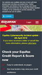 Mobile Screenshot of equifax.co.uk